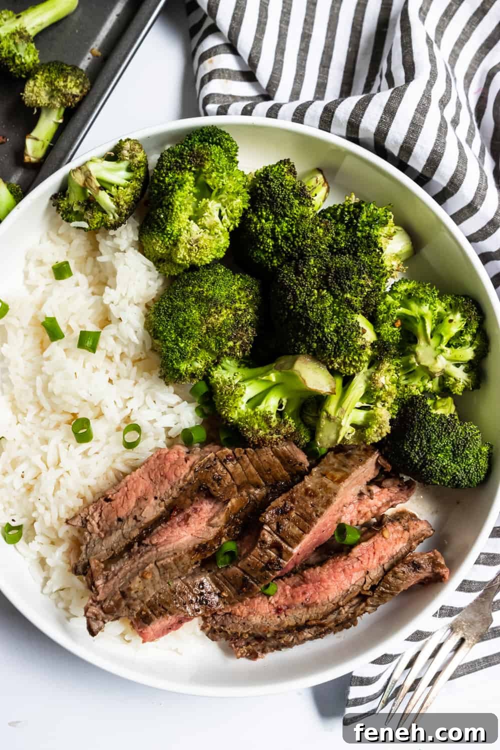 15-Minute Sheet Pan Steak and Broccoli Dinner Recipe 5 15 Minute Marinated Sheet Pan Steak and Broccoli Dinner