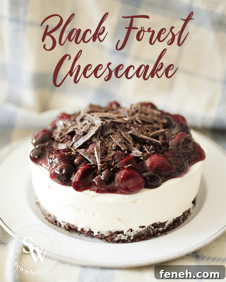 Black forest cheesecake inspiration