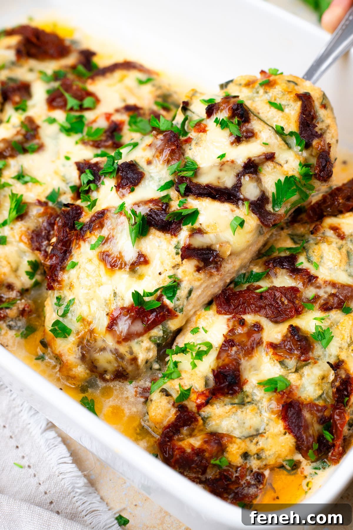 baked tuscan chicken