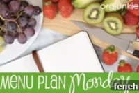 Menu Plan Monday: Weekly Recipes & Grocery List (Apr 22, 2013)