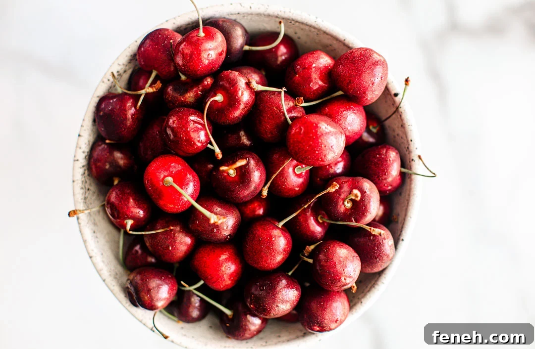 Bowl of cherries.