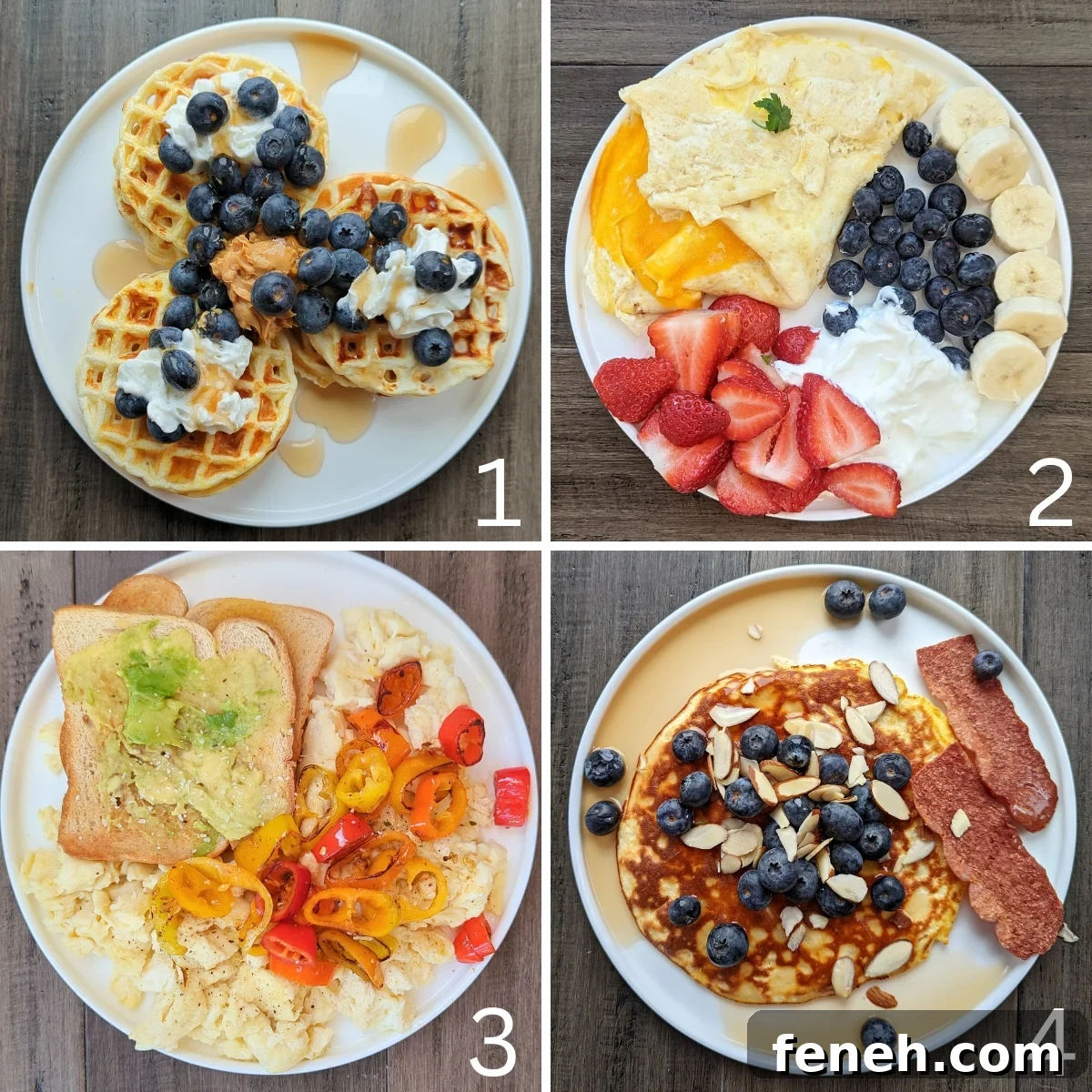 low calorie breakfast 350 calories 40-30-30 page 1