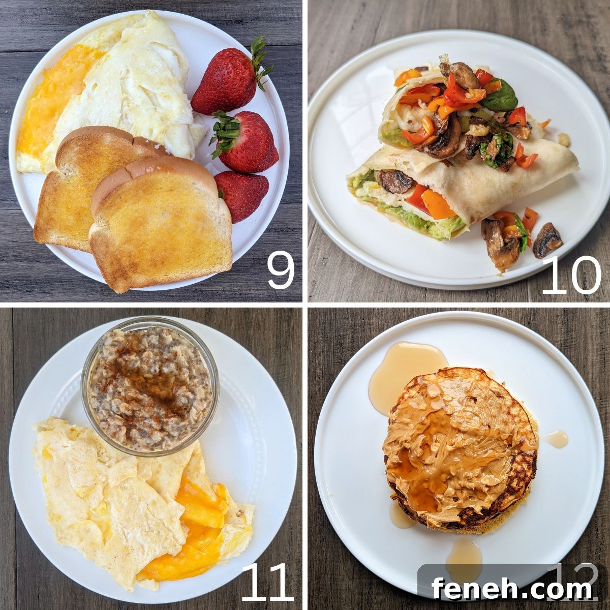 low calorie breakfast 350 calories 40-30-30 page 3B