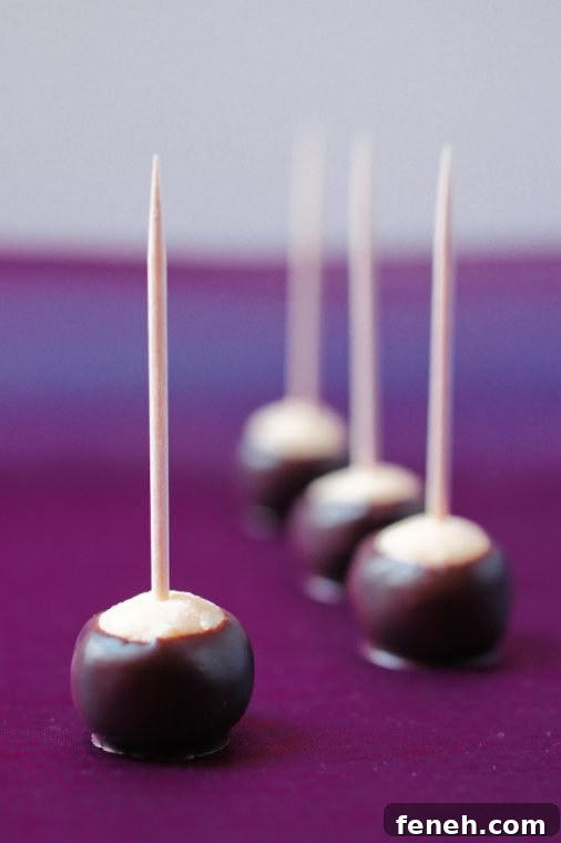 Chocolate-Dipped Hazelnut Marbles Recipe