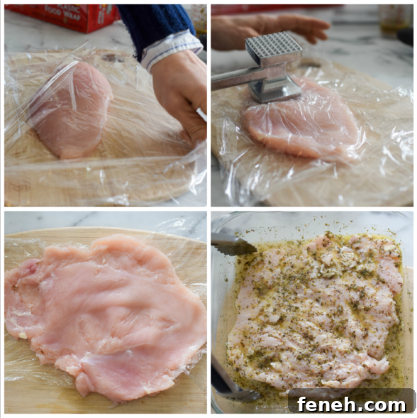 Greek-style Grilled Chicken Paillard | Pamela Salzman
