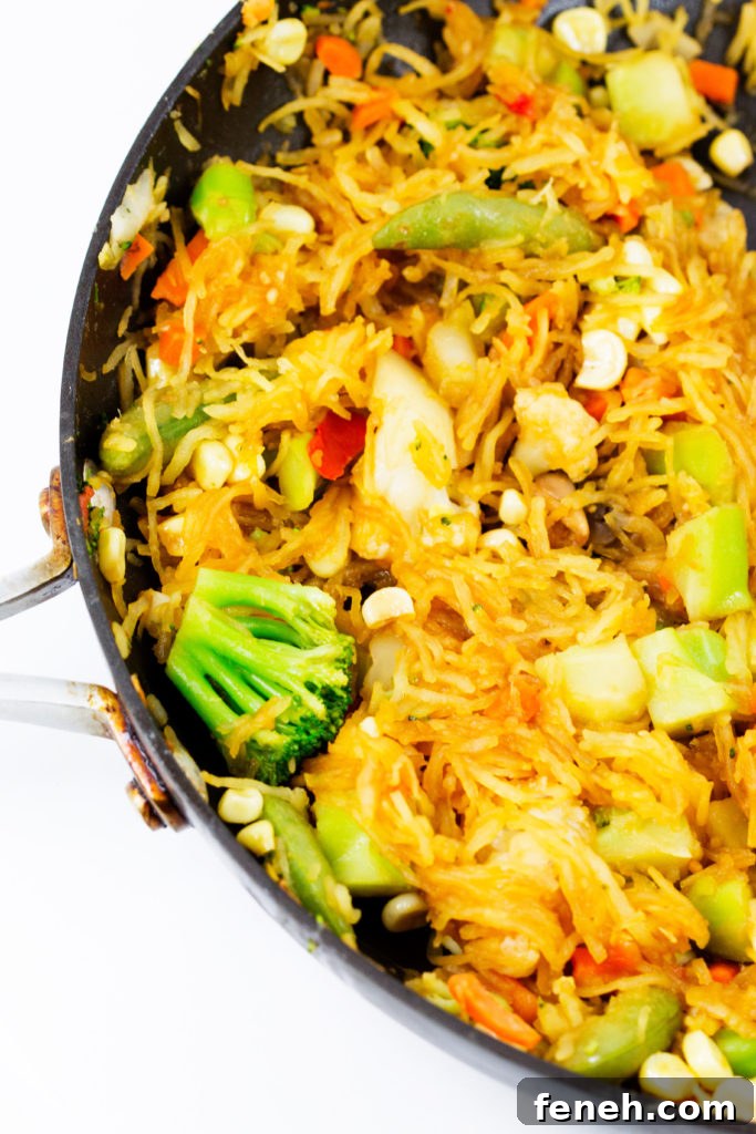 Spaghetti Squash Stir Fry
