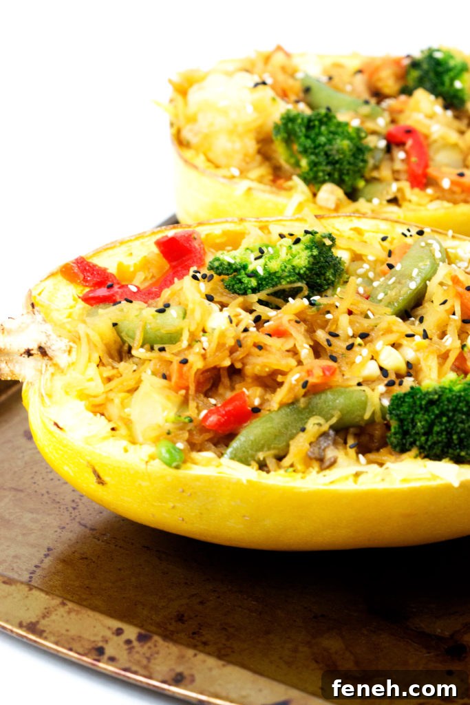 Spaghetti Squash Stir Fry