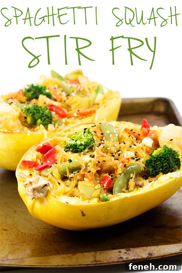Spaghetti Squash Stir Fry