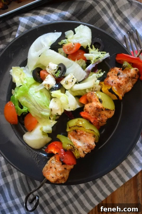 Cajun Chicken Kebabs