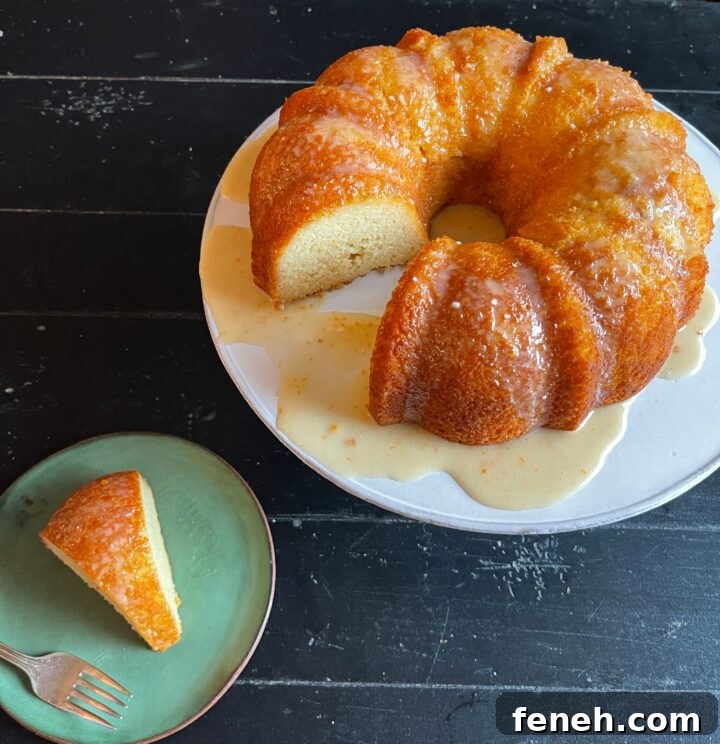 Orange Gluten-Free Bundt Cake