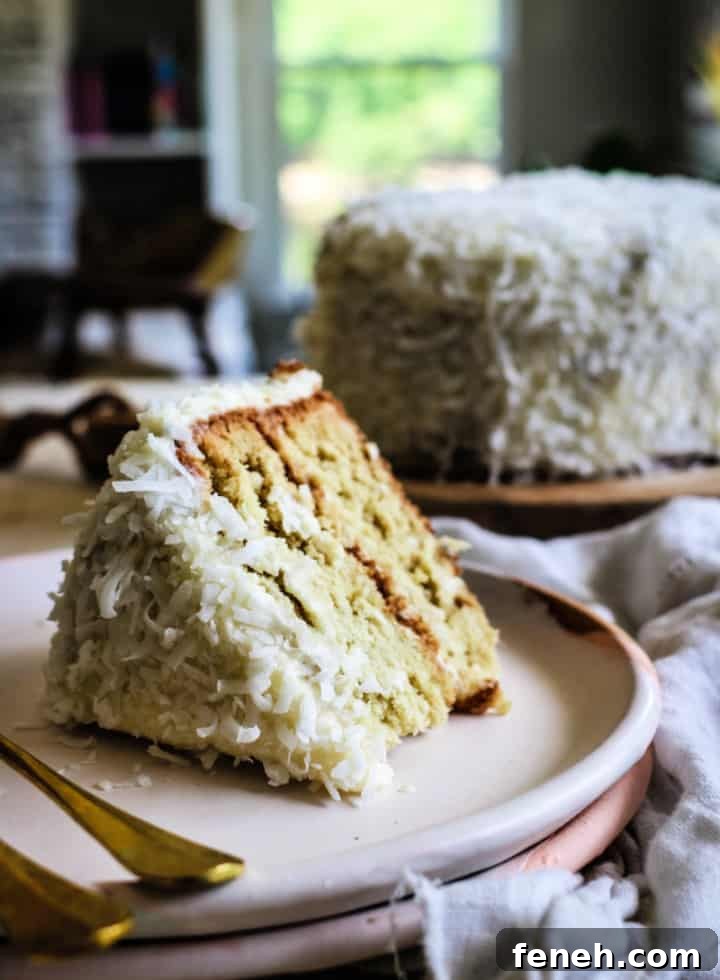 Gluten-Free Coconut Cake