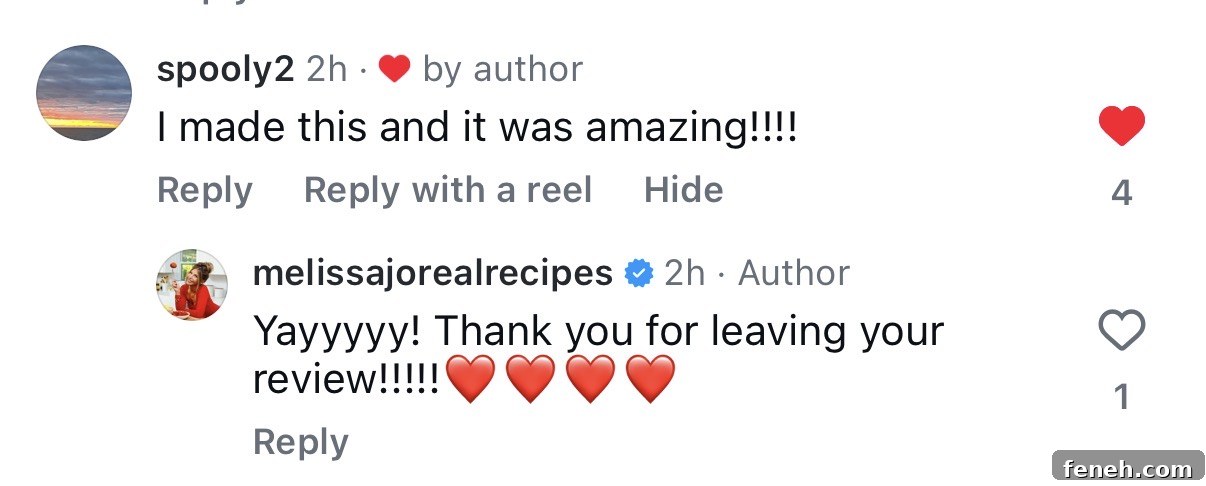 A social media comment praises the Cheez-It Chicken recipe.
