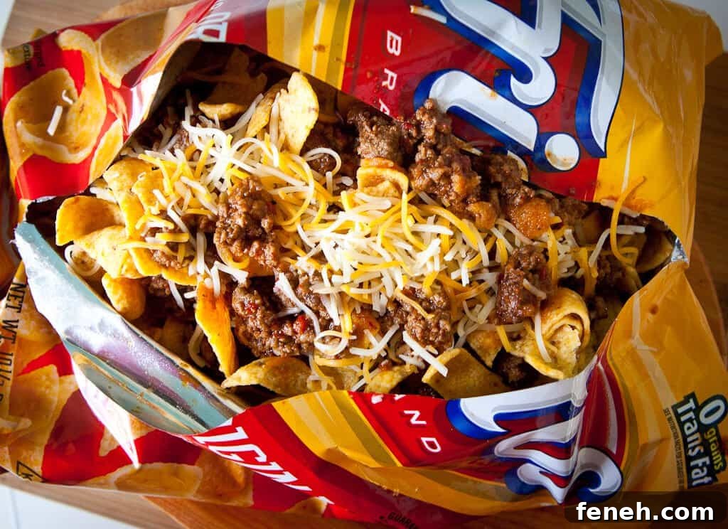 finished frito pie recipe 