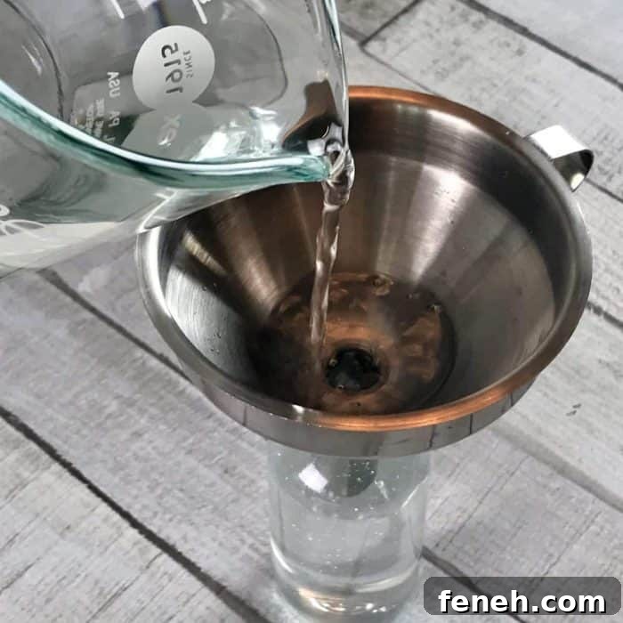 DIY trash can deodorizer spray made with essential oils