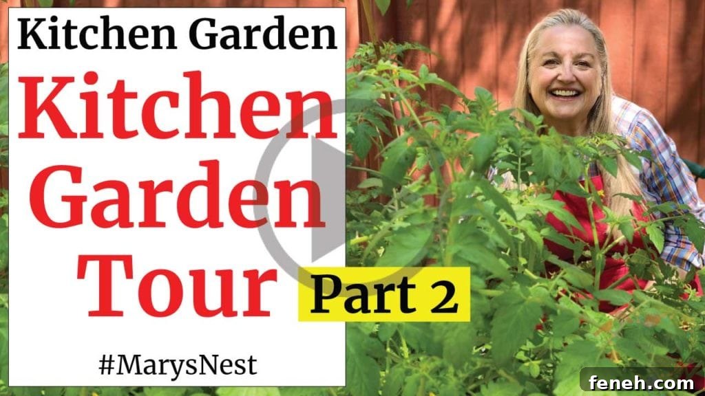 Potager garden tour