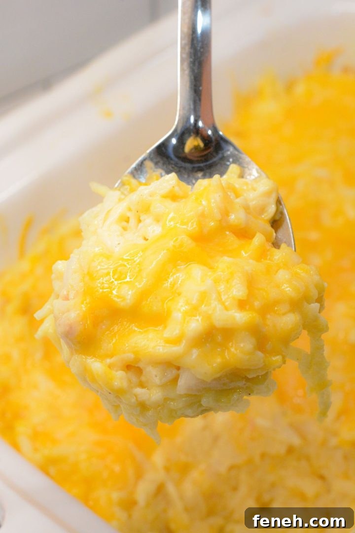 Discover the easiest Crock Pot Hash Brown Casserole recipe! Cheesy, creamy, and perfect for breakfast, dinner, or holidays. Simple ingredients, customizable, and family-friendly!