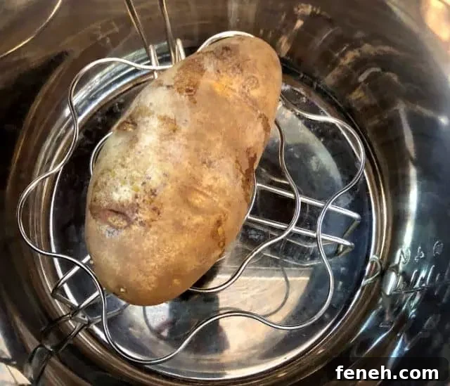 Perfect Instant Pot Baked Potatoes: Crispy Skin, Fluffy Inside 3 img 23582 4