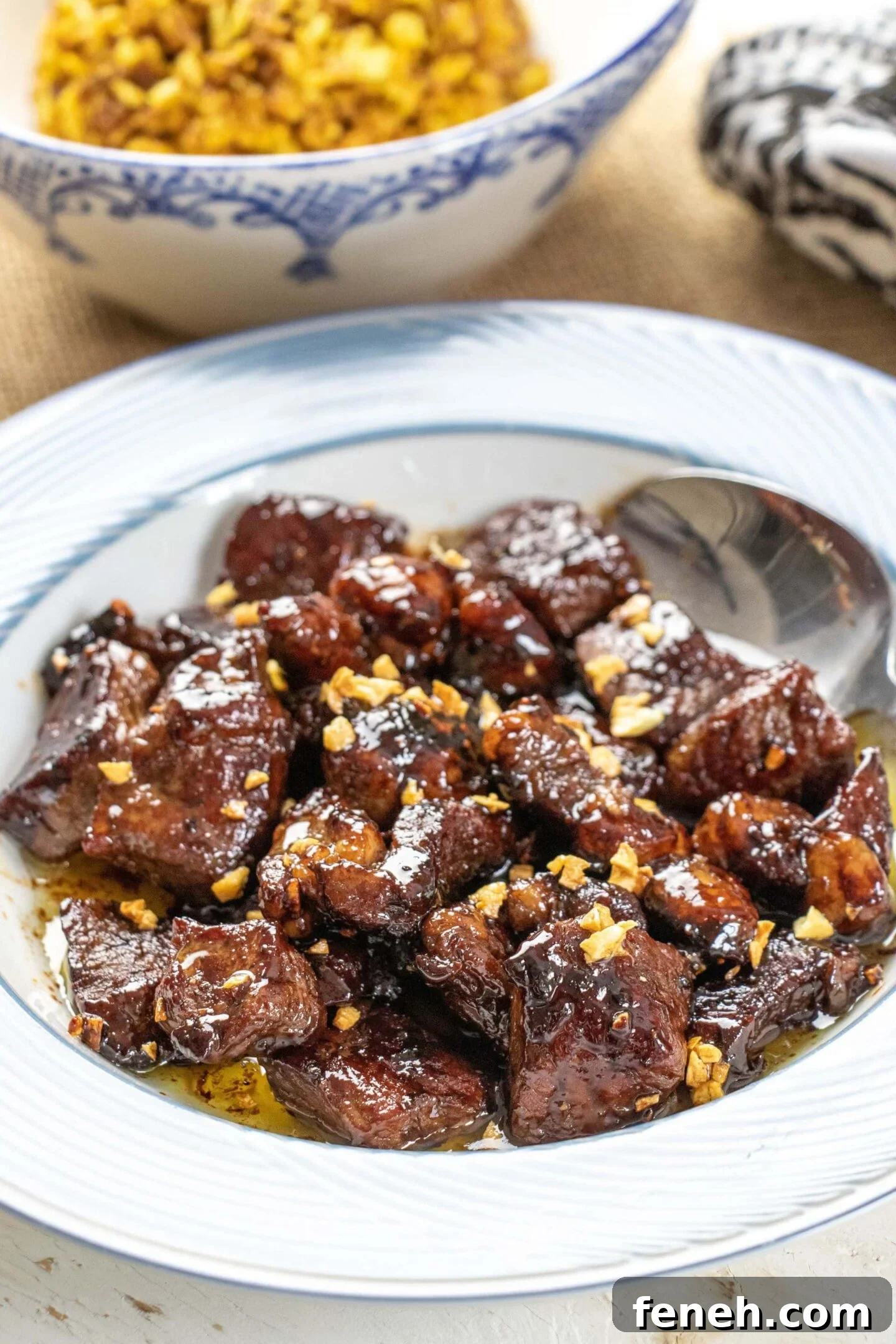 Beef Salpicao (Filipino Garlic and Butter Steak Bites) 