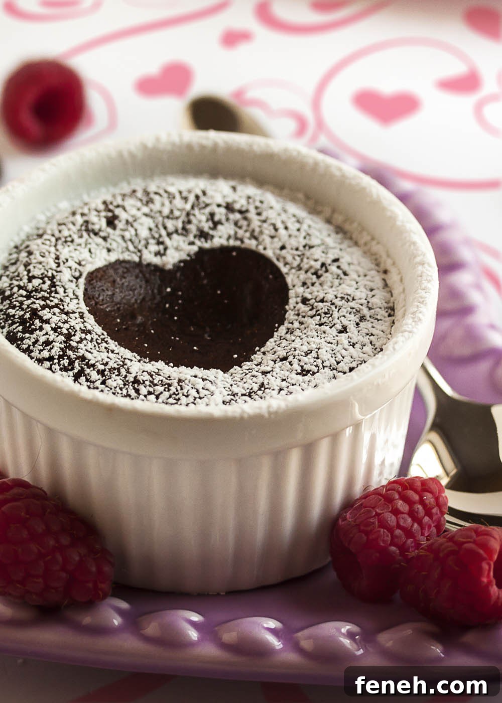 Best Ever Easy Chocolate Lava Cakes - bittersweet chocolate torte with molten center