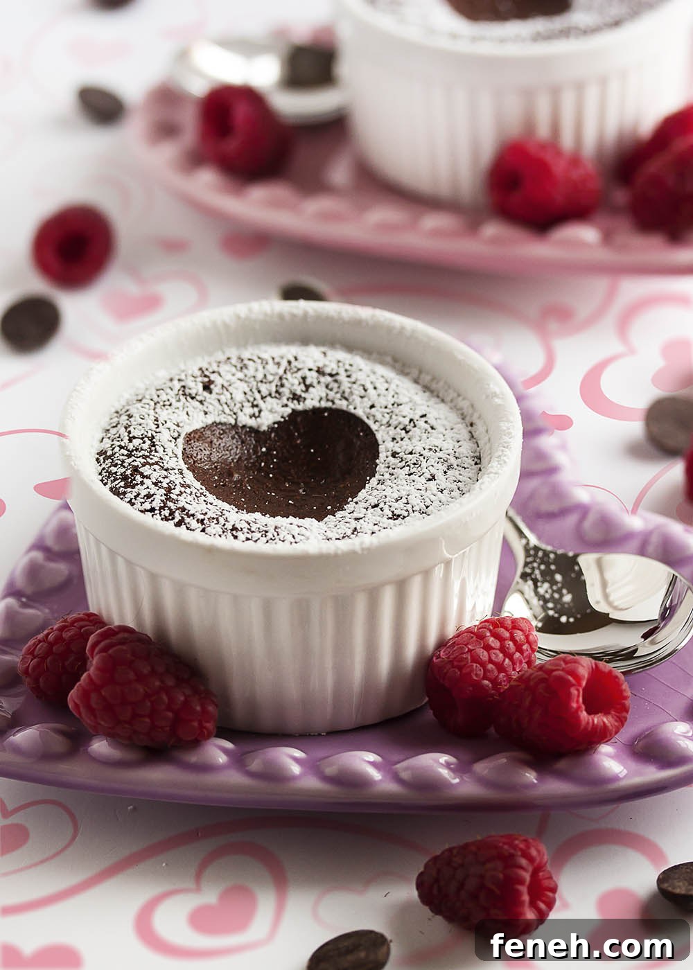 Best Ever Easy Chocolate Lava Cakes - serve warm