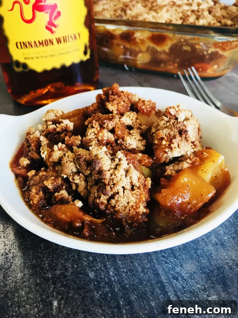Traeger Fireball Apple Crumble