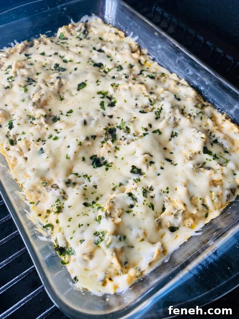 Smoked Spinach and Artichoke Dip
