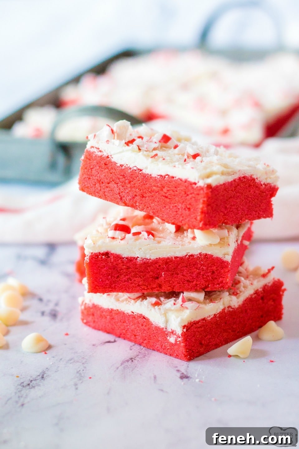 Peppermint Sugar Cookie Bars.