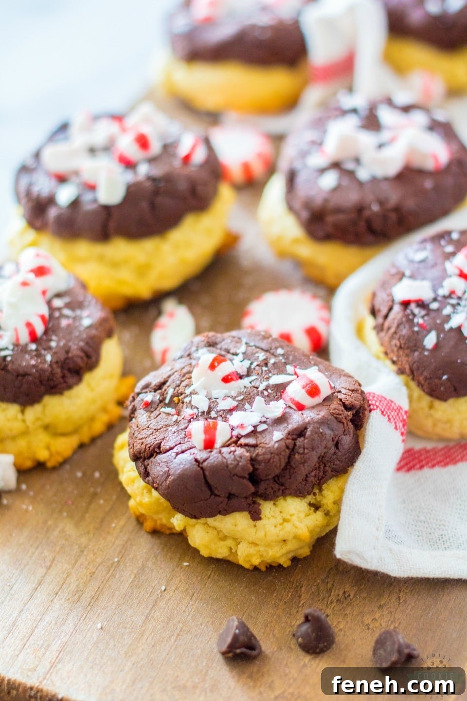 Peppermint Fudge Sugar Cookie recipe.