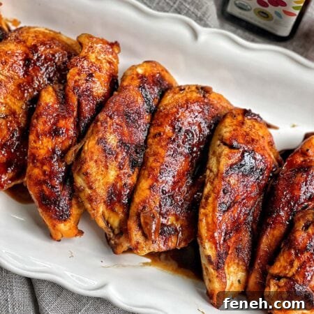 maple balsamic glazed chicken breast