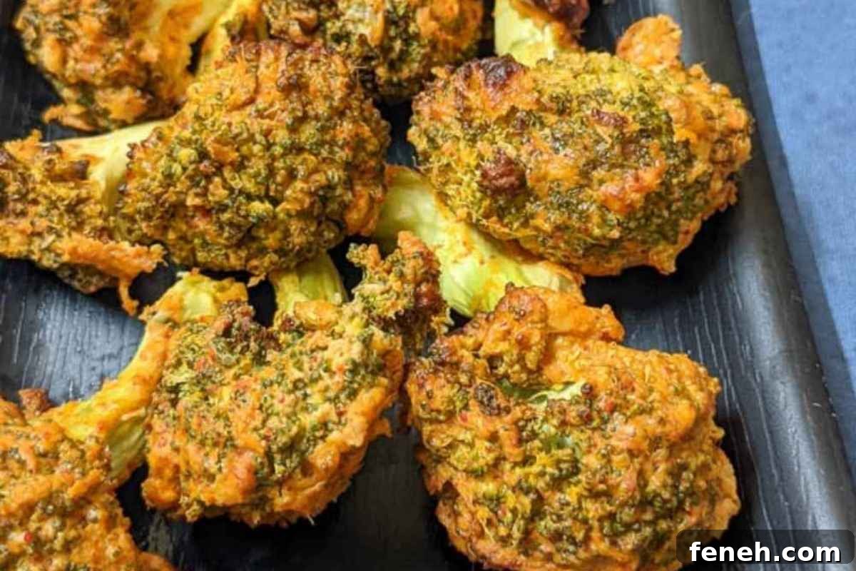 Malai broccoli on a plate