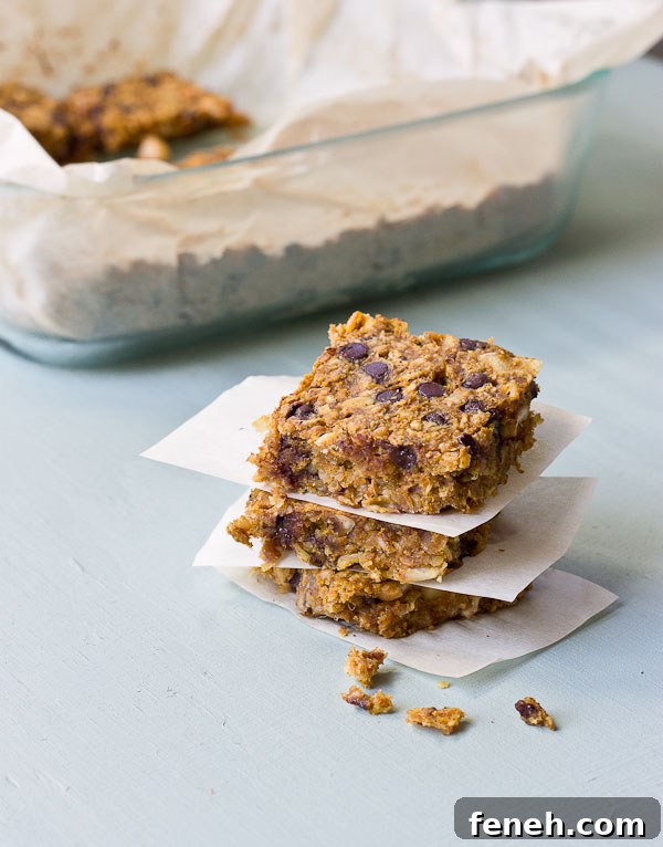 These Peanut Butter Pumpkin Chewy Granola Bars are my go to snack. Simple whole foods, no added sugar, and homemade.