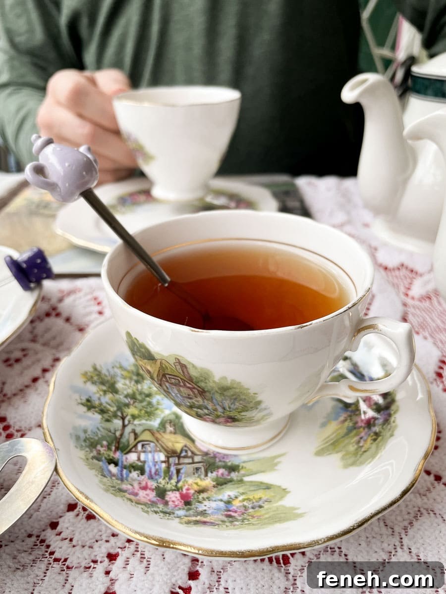 tea in the UK 
