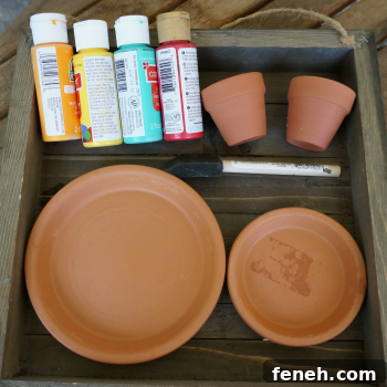 DIY TerraCotta Pots Tiered Jewelry Holder Craft Tutorial