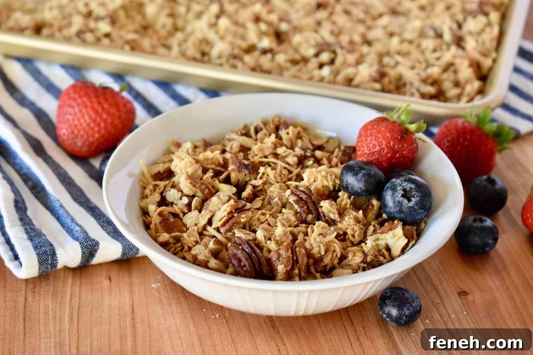 Coconut Pecan Granola
