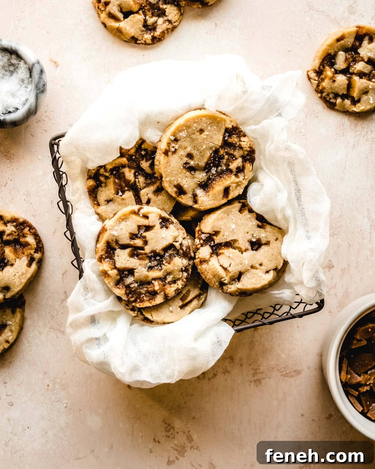 Shortbread cookies make for an easy treat.