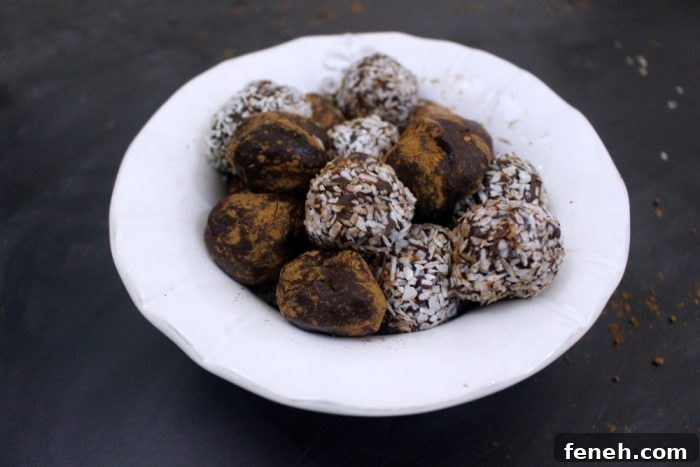 PEPPERMINT CHOCOLATE WHISKEY TRUFFLES