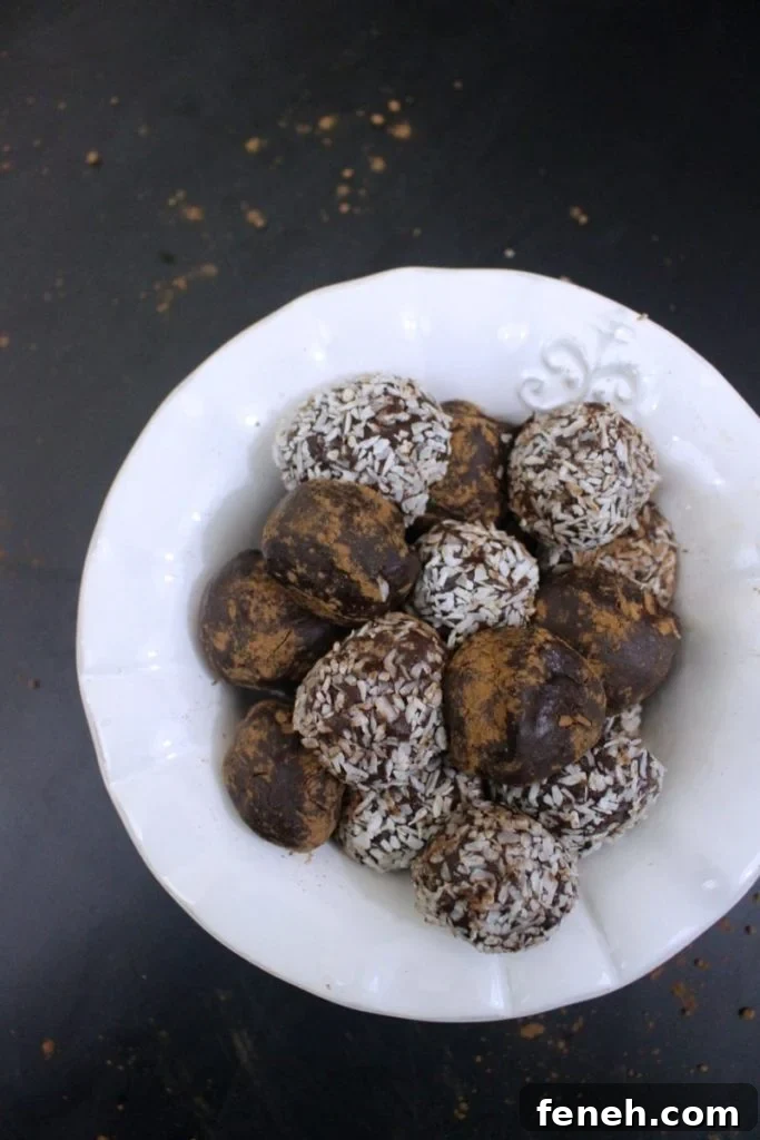 PEPPERMINT CHOCOLATE WHISKEY TRUFFLES