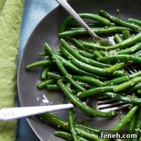 Green Beans with Tarragon Vinaigrette