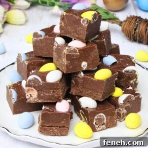 mini egg fudge recipe dinners done quick featured image