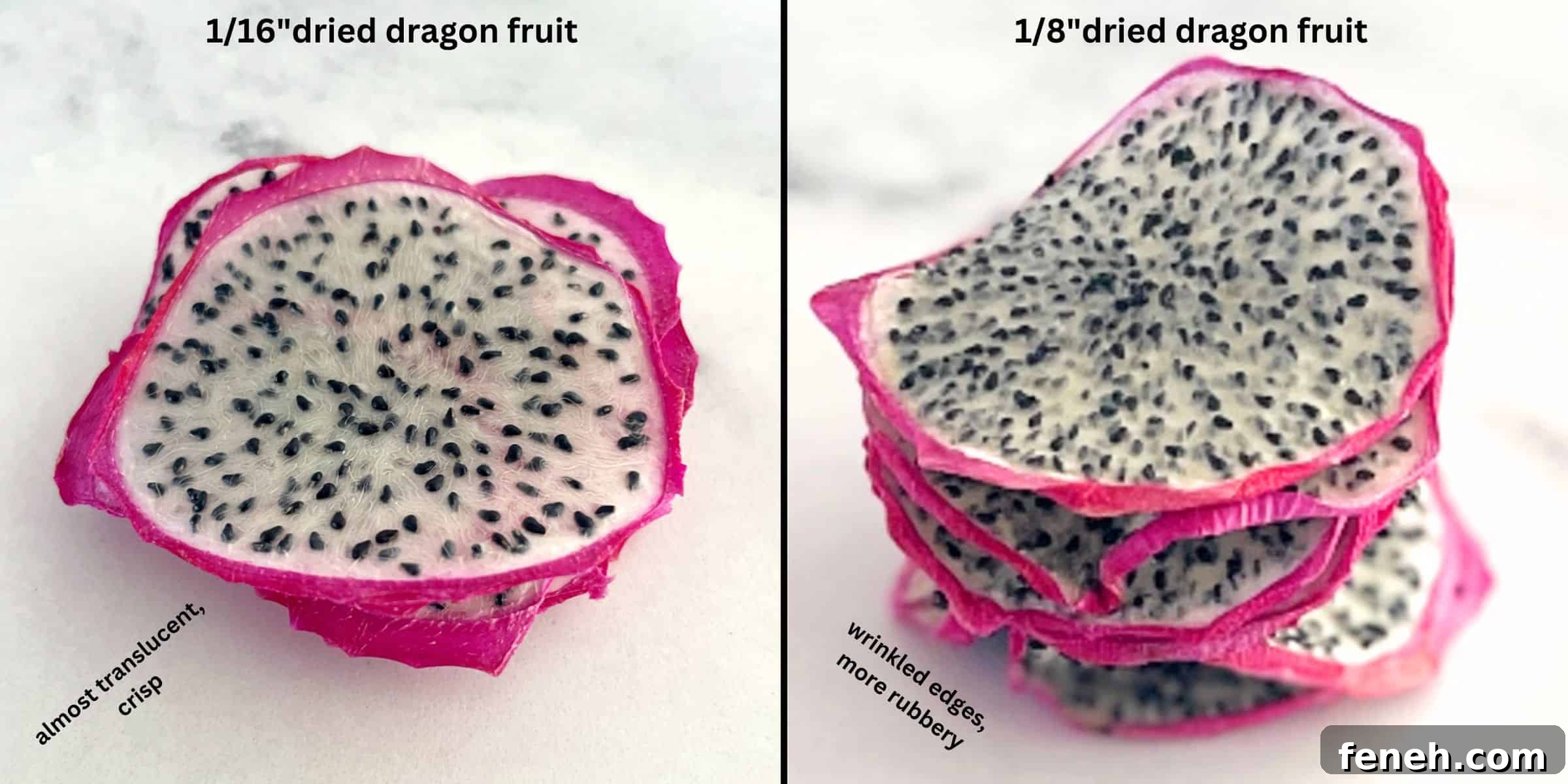 dragon fruit slice comparison.