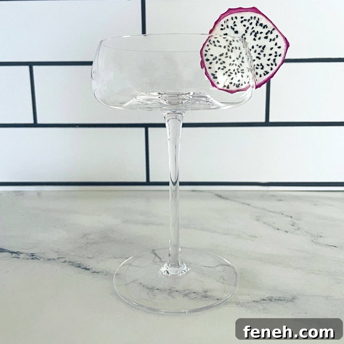 dried dragon fruit cocktail garnish.