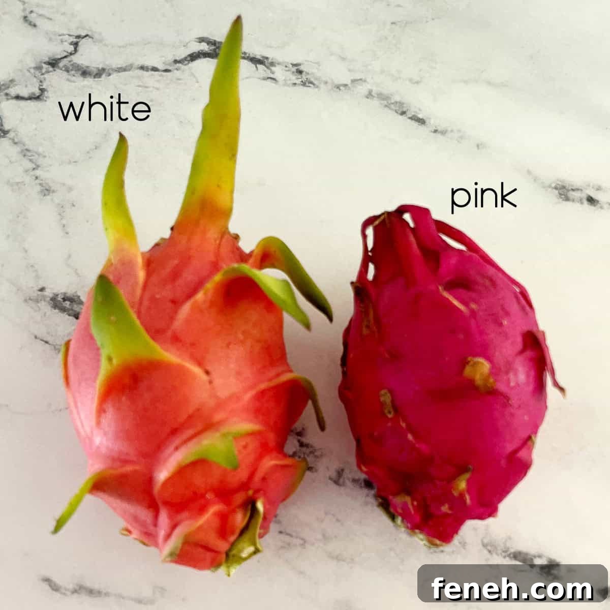 white and pink dragonfruit