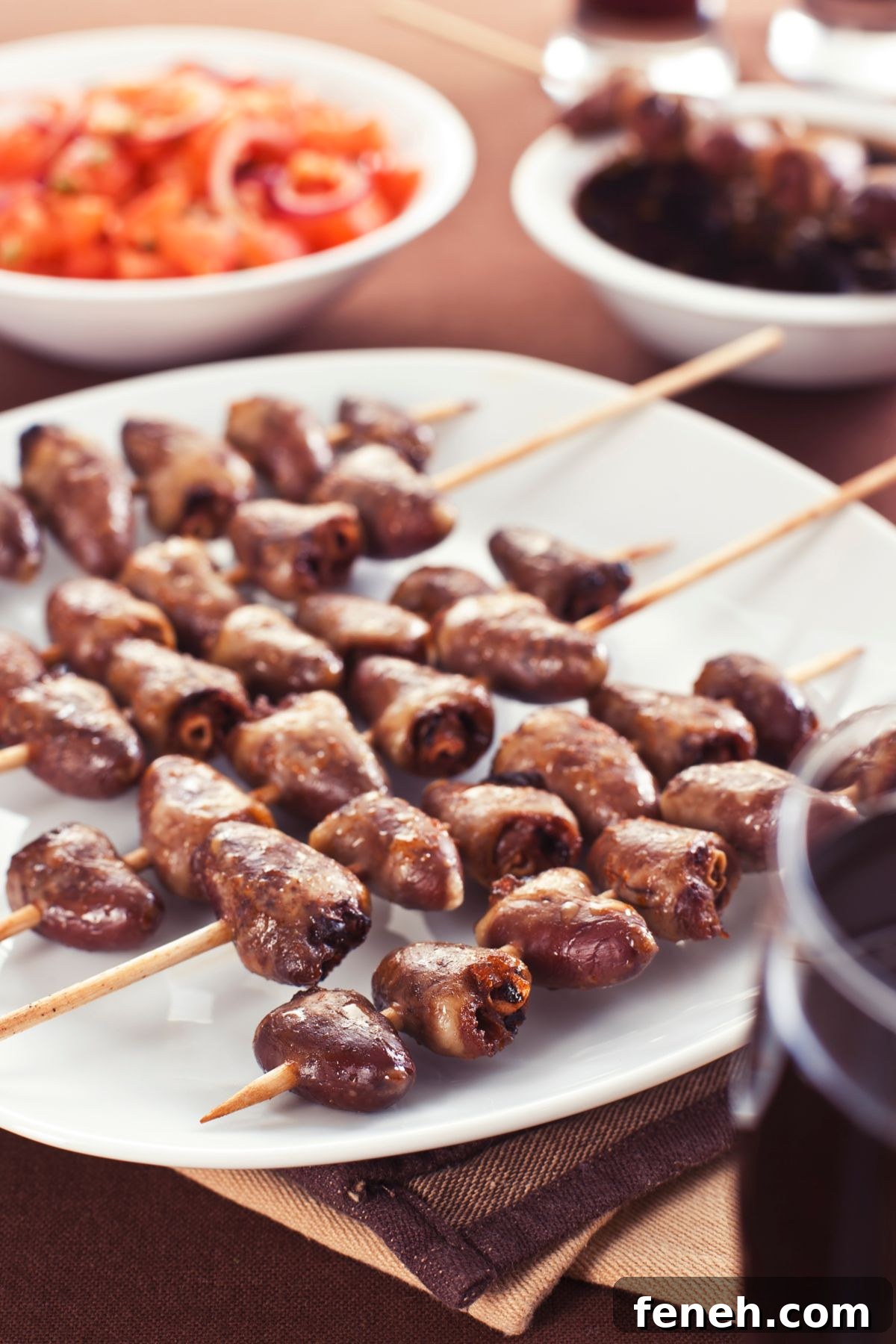 rosemary chicken hearts