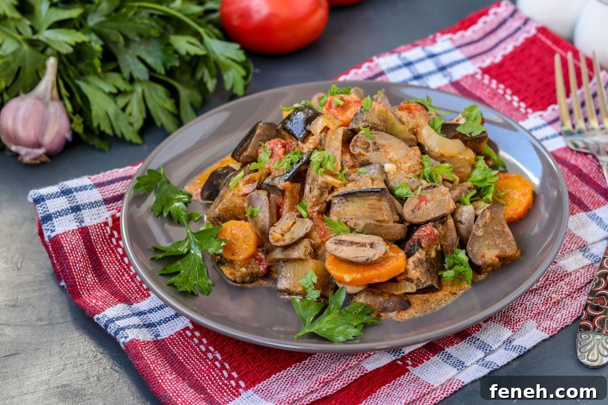 chinese stir fried chicken hearts and mushrooms