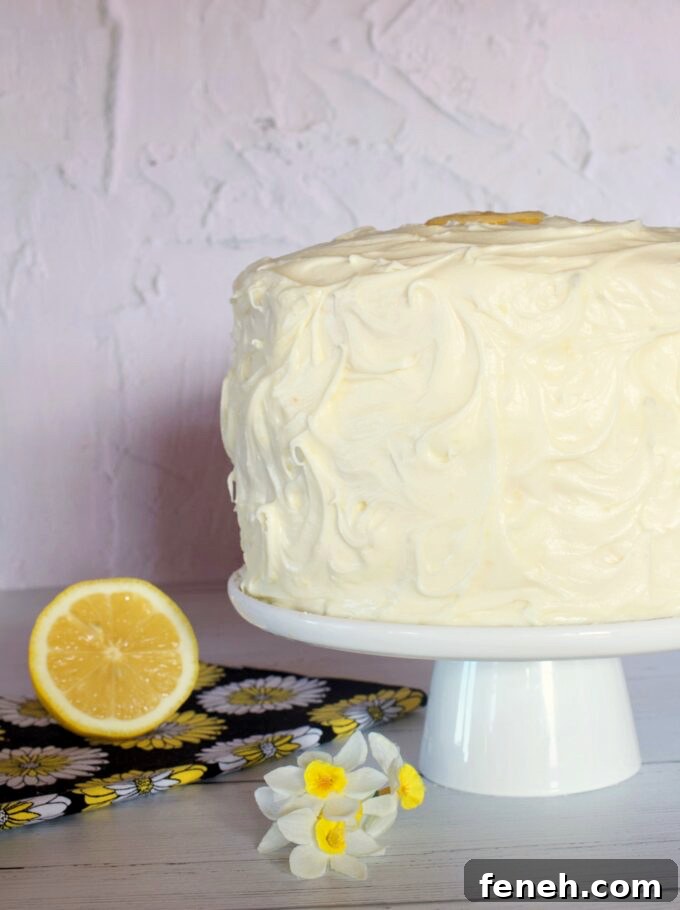 Lemon Layer Cake.