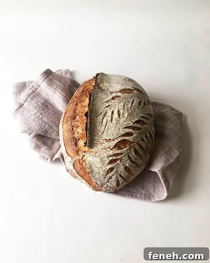 Sourdough discard loaf