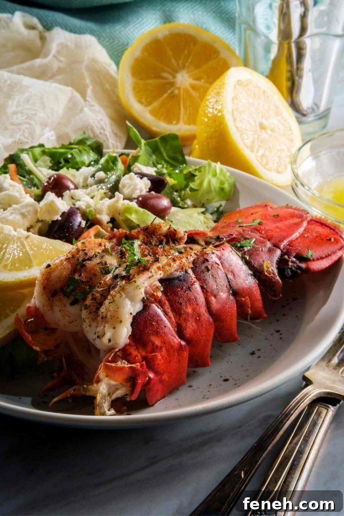 Buttery Baked Lobster Tail