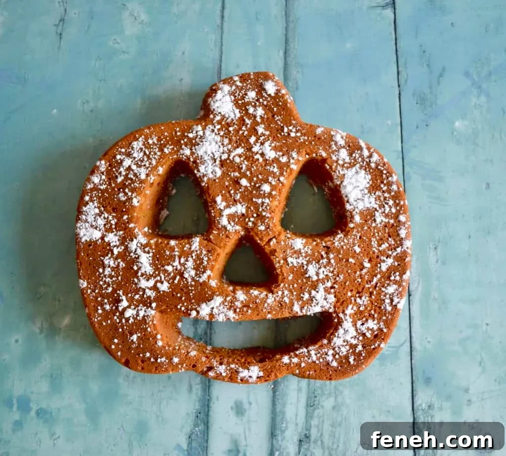 spiced pumpkin gingerbread