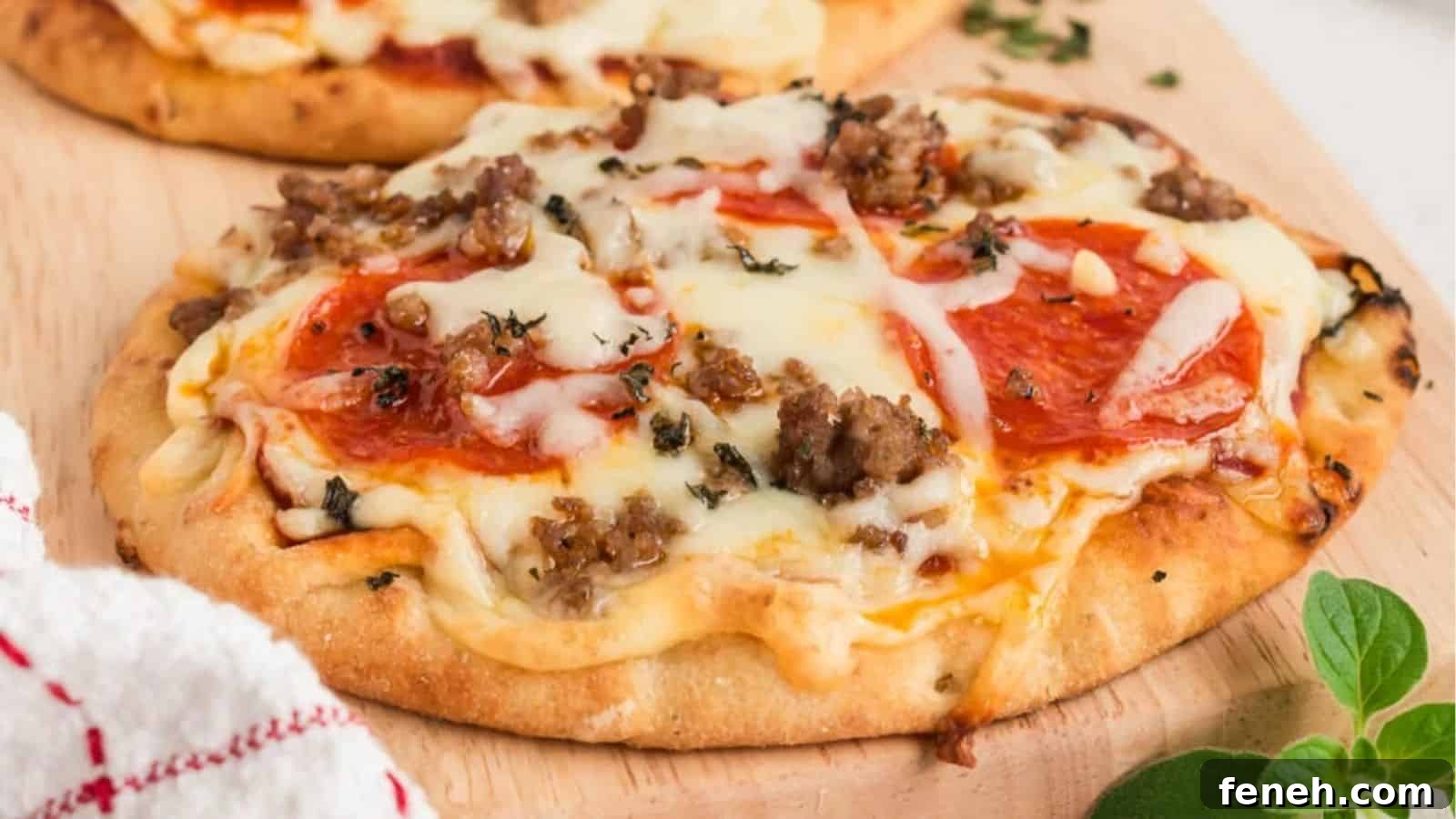 Naan Flatbread Pizza