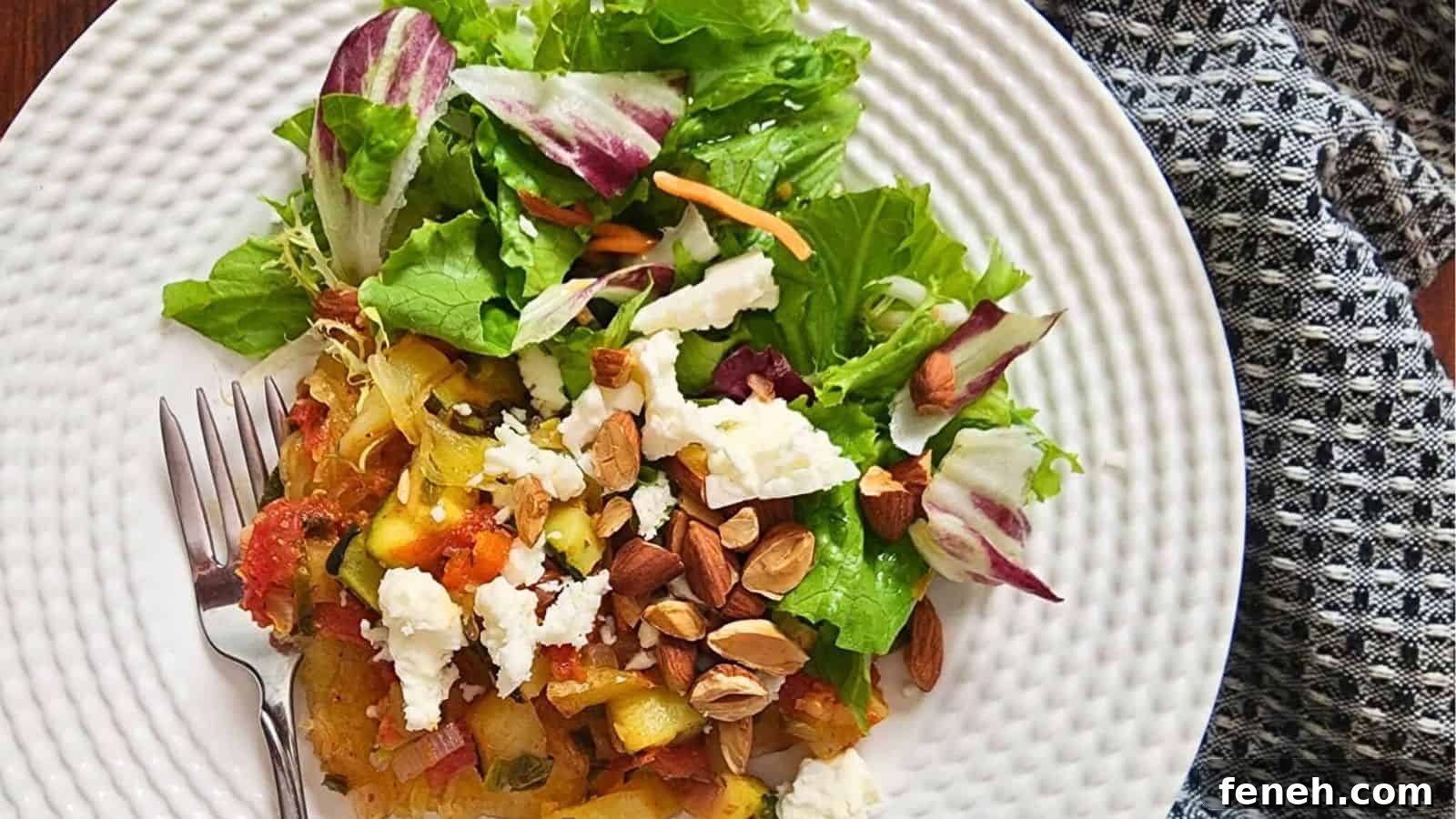 Mediterranean Spaghetti Squash Bake